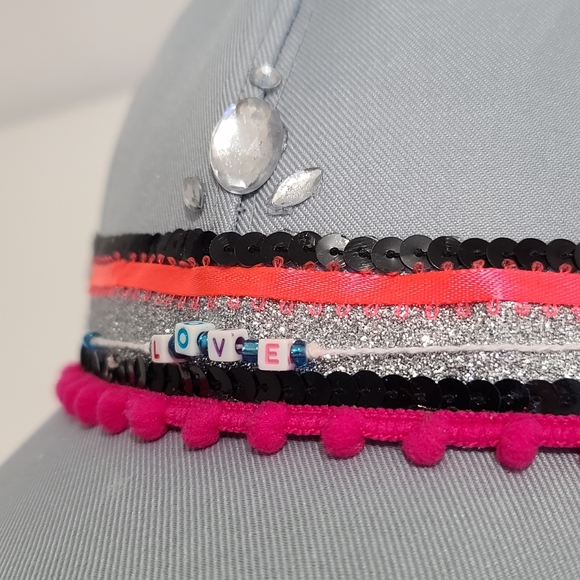 Handmade Colorful Decor Hat Cap - Picture 3 of 3